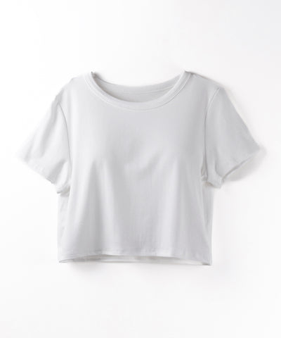 【 ２点セット 】ヴィンテージデニムビスチェ ＆ 半袖レイヤードＴシャツセット ／ vintage denim bustier & short sleeve layered Ｔ-shirts set