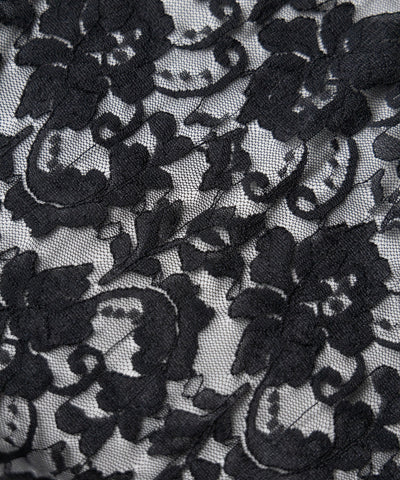 【 ２color 】アシンメトリーフリルレイヤードレースキャミワンピース ／ asymmetry frill layered lace cami onepiece