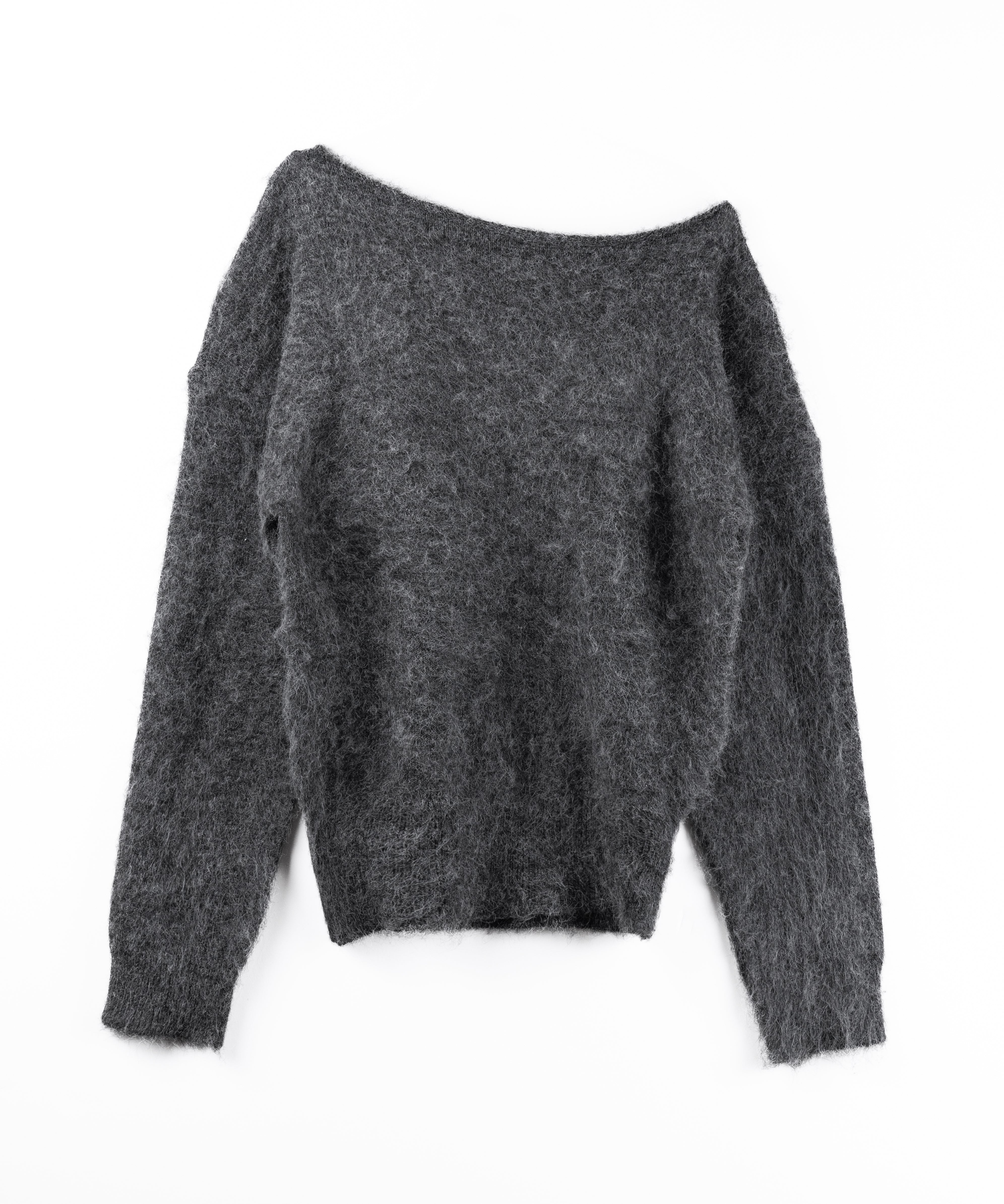 オフショルダーレディニットミニワンピース ／ off shoulder lady knit mini onepiece