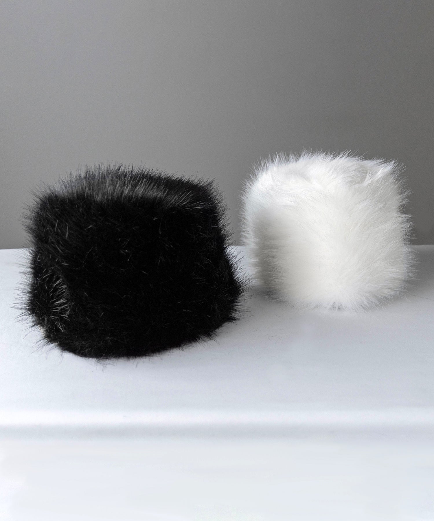 【 ２color 】ボリュームフェイクファーロシアンハット ／ volume fake fur russian hat