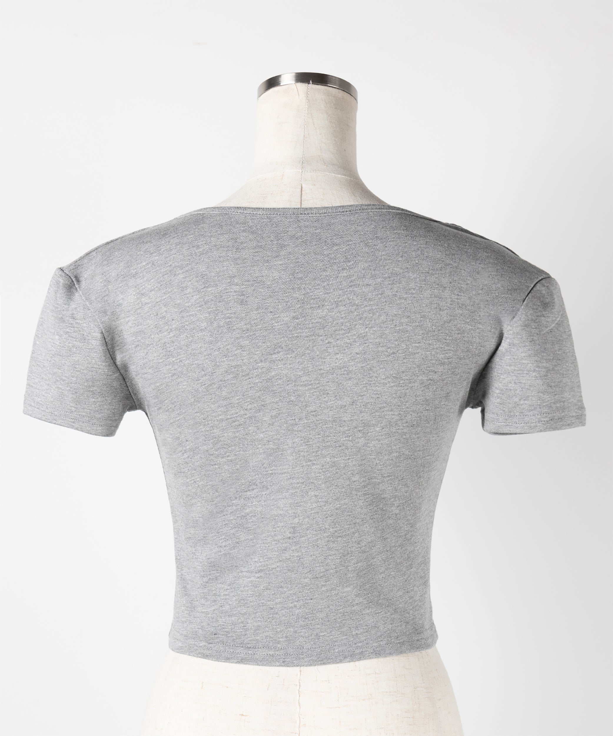 【 ワンホンセットアップ 】スクエアショートＴシャツ＋サイドシャーリングフレアパンツ ＳＥＴ ／ 【 SETUP 】square neck short T-shirts + side shirring flare pants