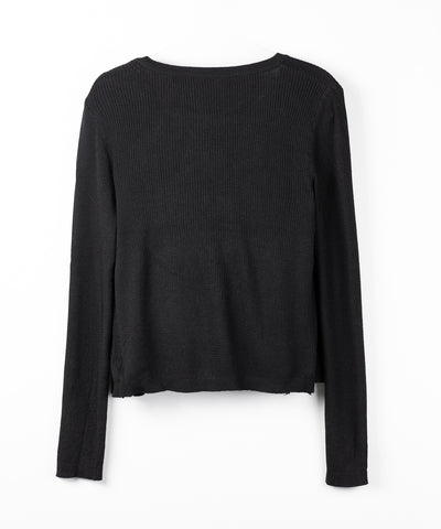 【 ２点セット 】リボンリブニットキャミソール ＋ カーディガンセット / ribbon rib knit camisole + cardigan set