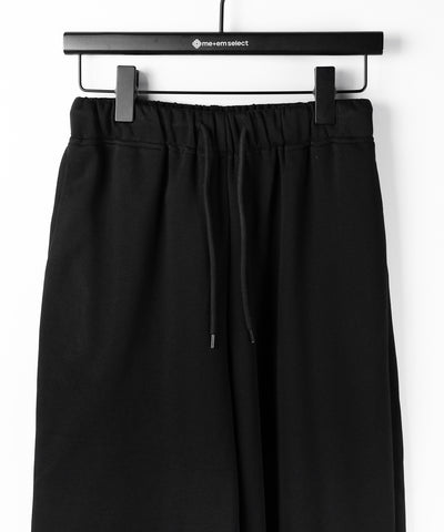 グランジロゴバックプリントスウェットワイドパンツ ／ grunge logo back print sweat wide pants