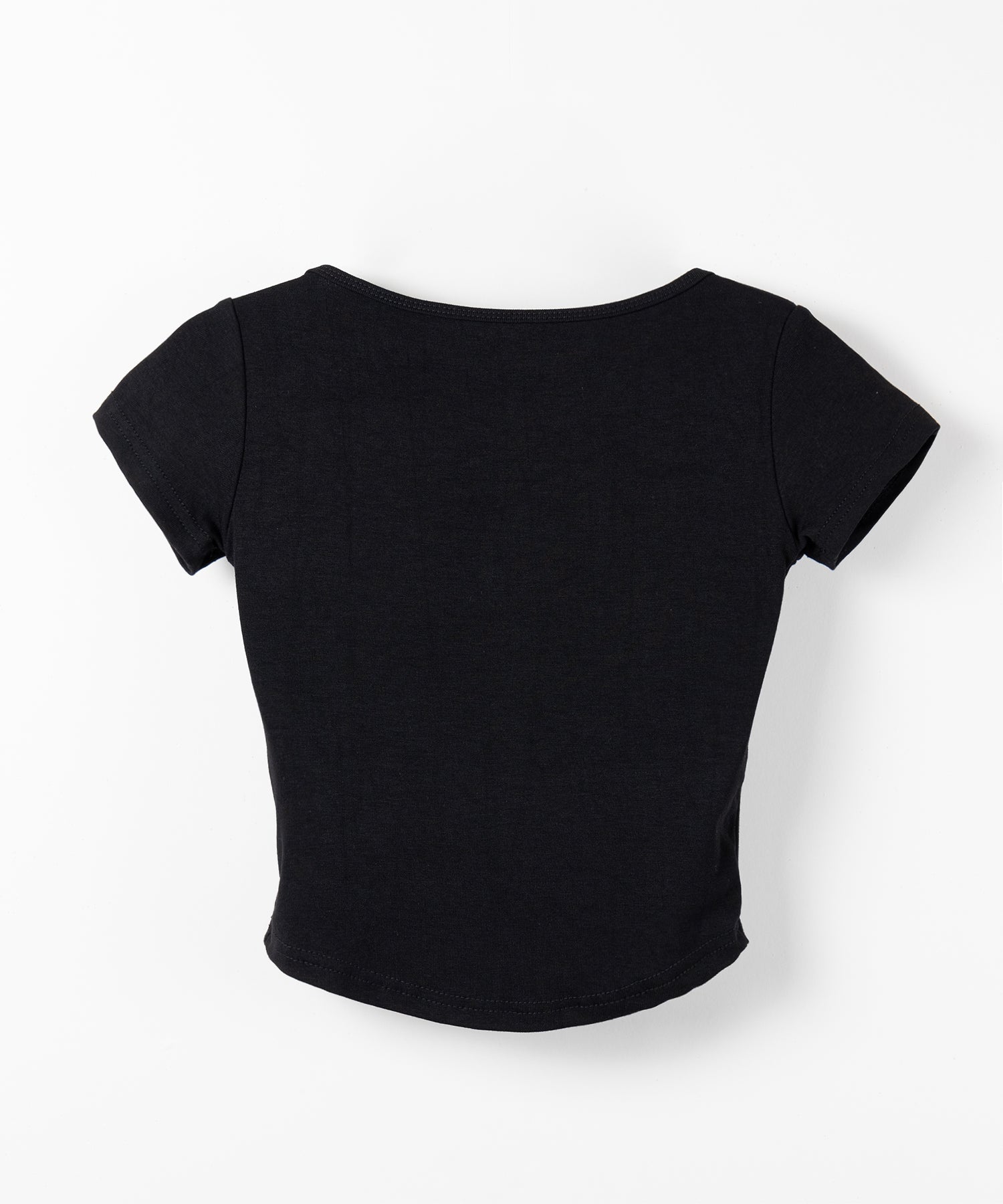 ヘンリーネックスクエアショートＴシャツ ／Henley neck square T-shirts