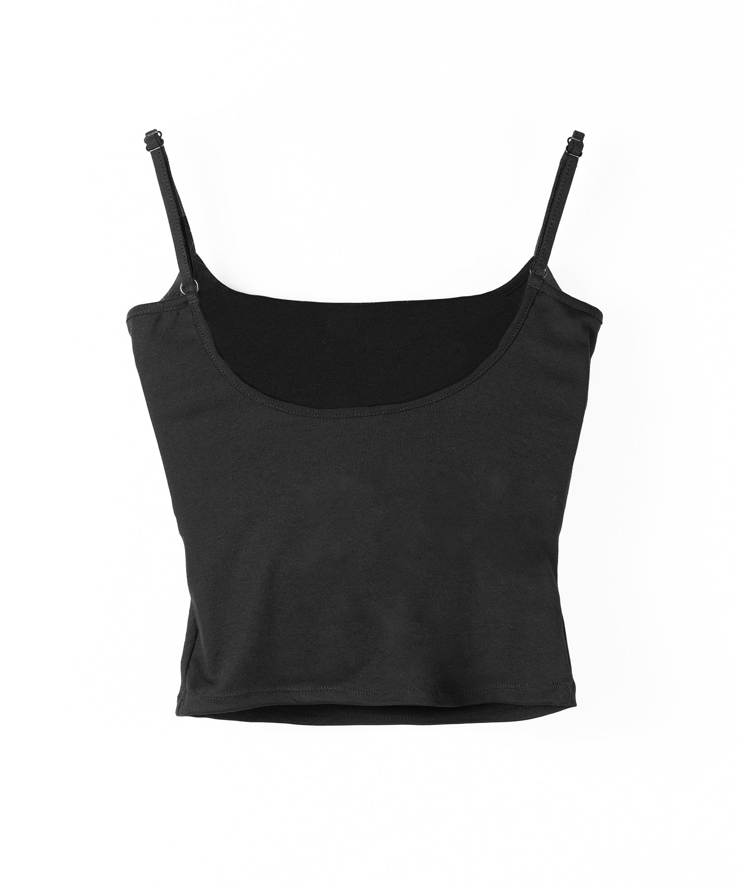 【 カップ付き 】スクエアネックストラップスリムキャミソール ／ square neck strap slim camisole