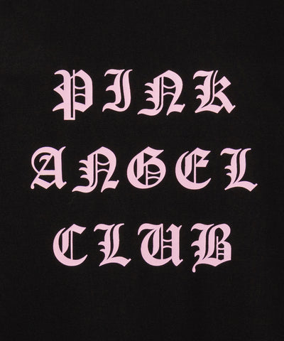 【 PINK ANGEL CLUB 】グランジロゴビッグＴシャツ ／ PINK ANGEL CLUB grunge logo big T-shirts