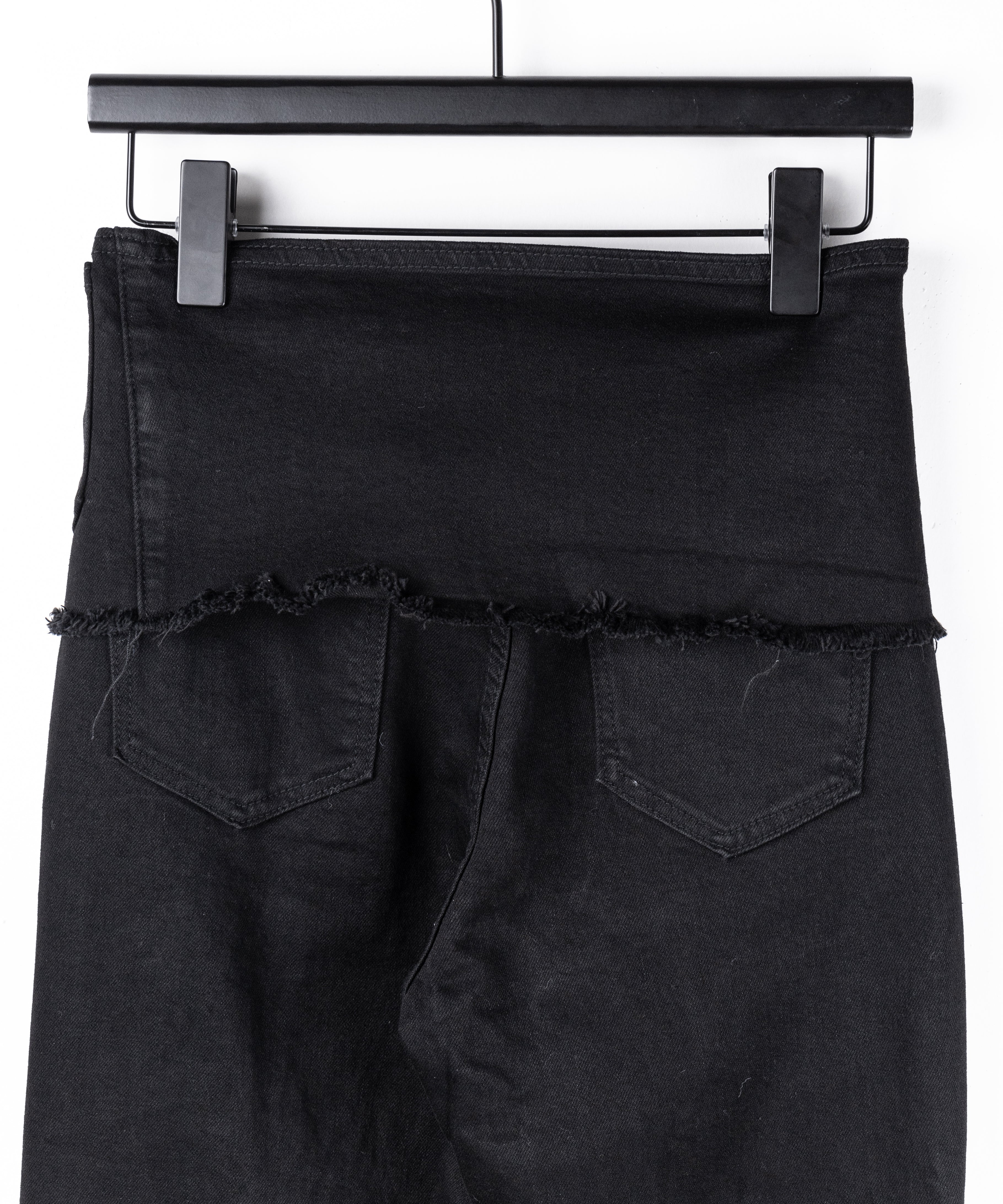 ストラップリボンヴィンテージストレッチフレアデニム ／ strap ribbon vintage stretch flare denim