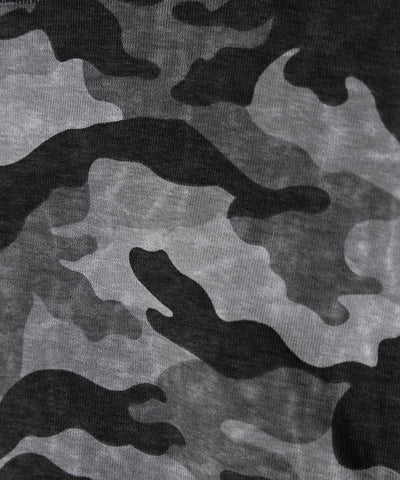 ヴィンテージカモフラアウトポケットジップ半袖Tシャツ ／ vintage camouflage out pocket zip short sleeve T-shirt