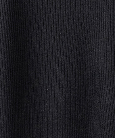 ハイネックスリムリブニットトップス ／ highneck slim lib knit tops