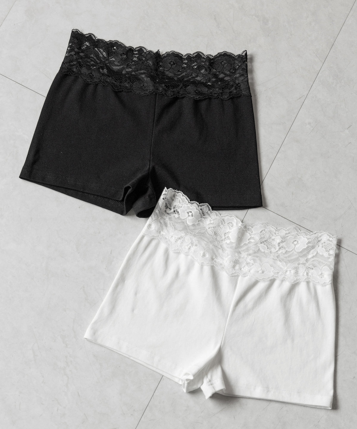 レースレイヤードインナーパンツ ／ Lace layered inner pants