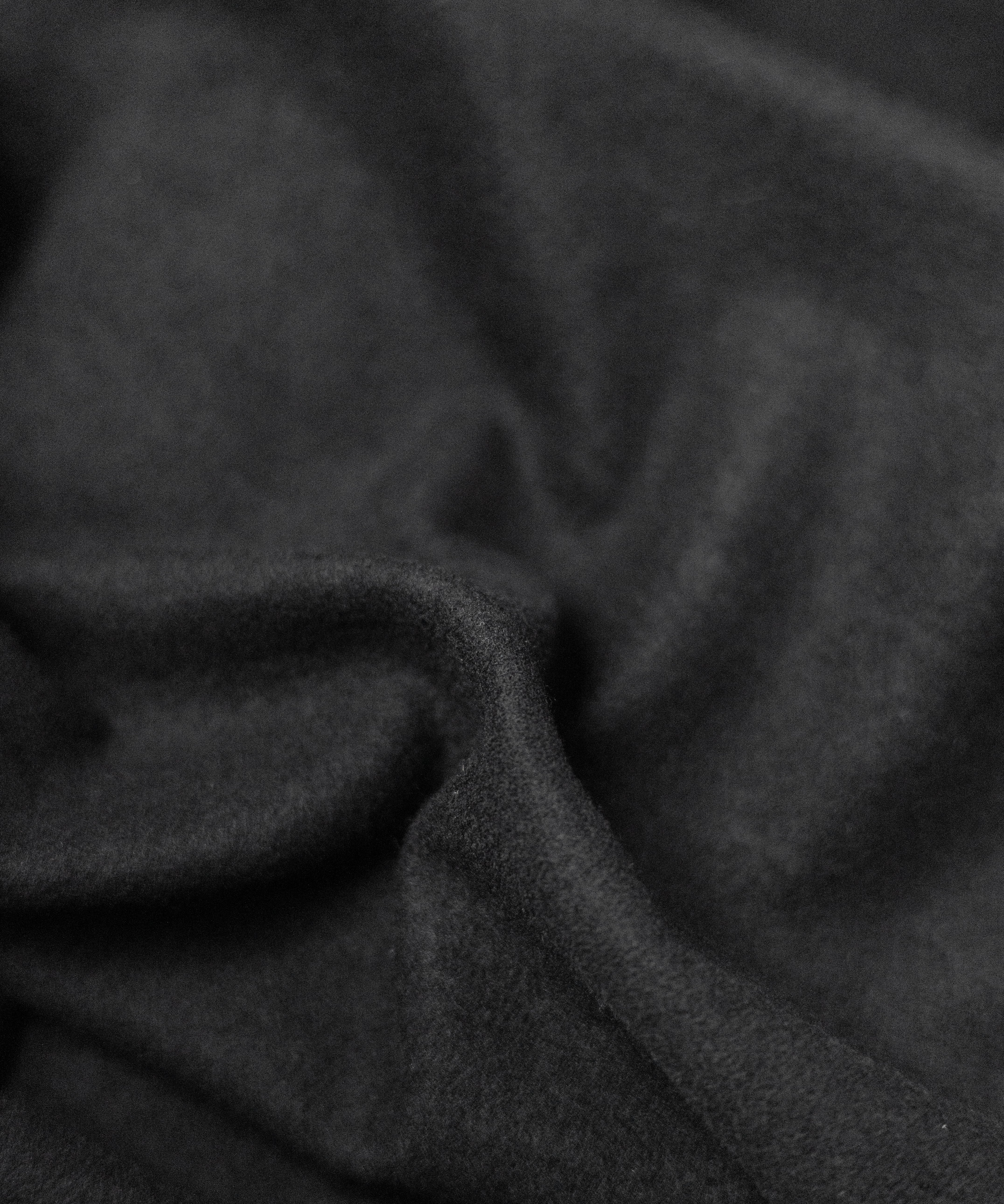 【 裏起毛 】アウトポケットオープンネックスリムトップス ／ out pocket open neck slim tops