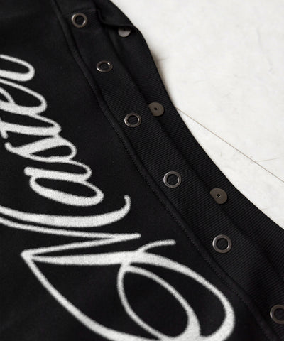 レタリングロゴワンショルスウェットトップス ／ Lettering logo one-shoulder sweat tops
