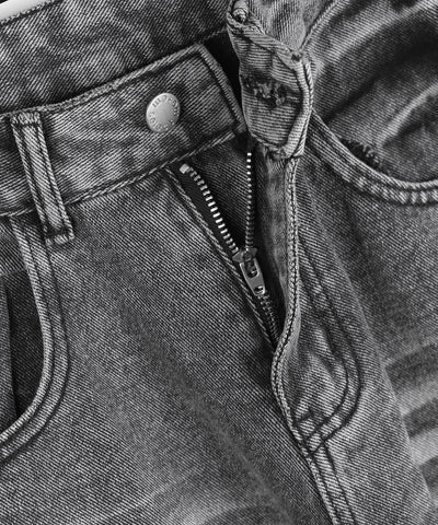 【 ３size 】ヴィンテージブラックウォッシュバルーンデニム ／ Vintage black wash balloon denim