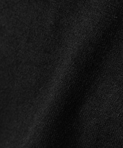 ヘンリーネック半袖ぴちニットトップス ／ henley neck short sleeve pichi knit tops