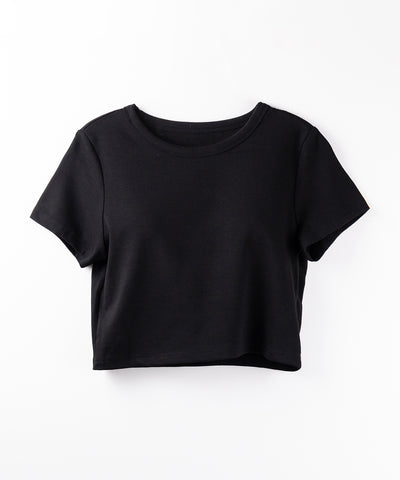 【 ２点セット 】ヴィンテージデニムビスチェ ＆ 半袖レイヤードＴシャツセット ／ vintage denim bustier & short sleeve layered Ｔ-shirts set