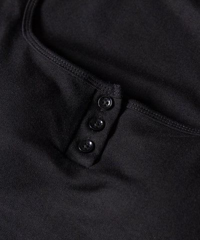 ヘンリーネックスクエアショートＴシャツ ／Henley neck square T-shirts