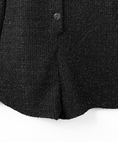 ブラックツイードレディミニオールインワン ／ black tweed lady mini allinone