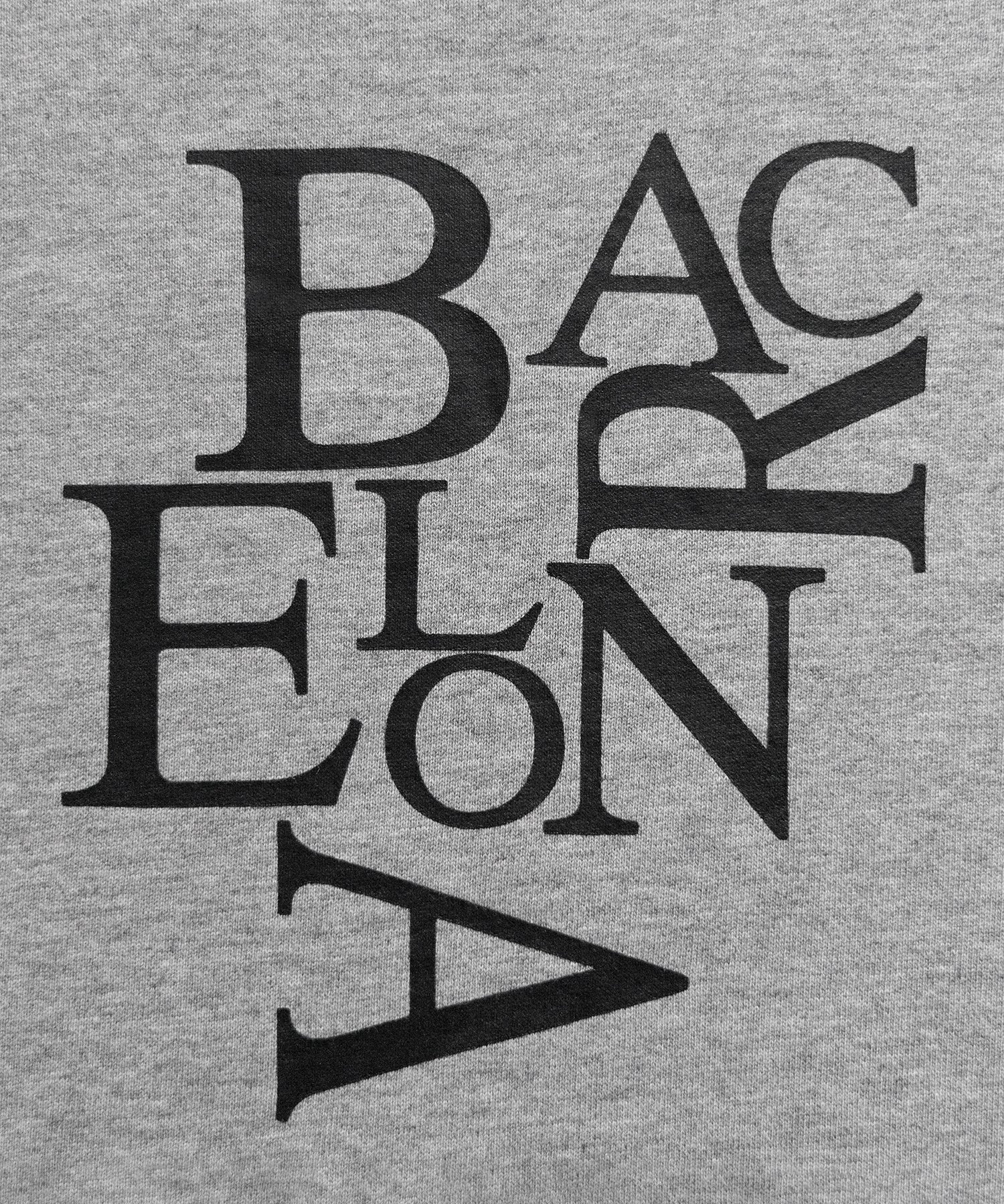 【 ２color 】BACロゴレタリングビッグスウェット ／ BAC logo lettering big sweatshirt