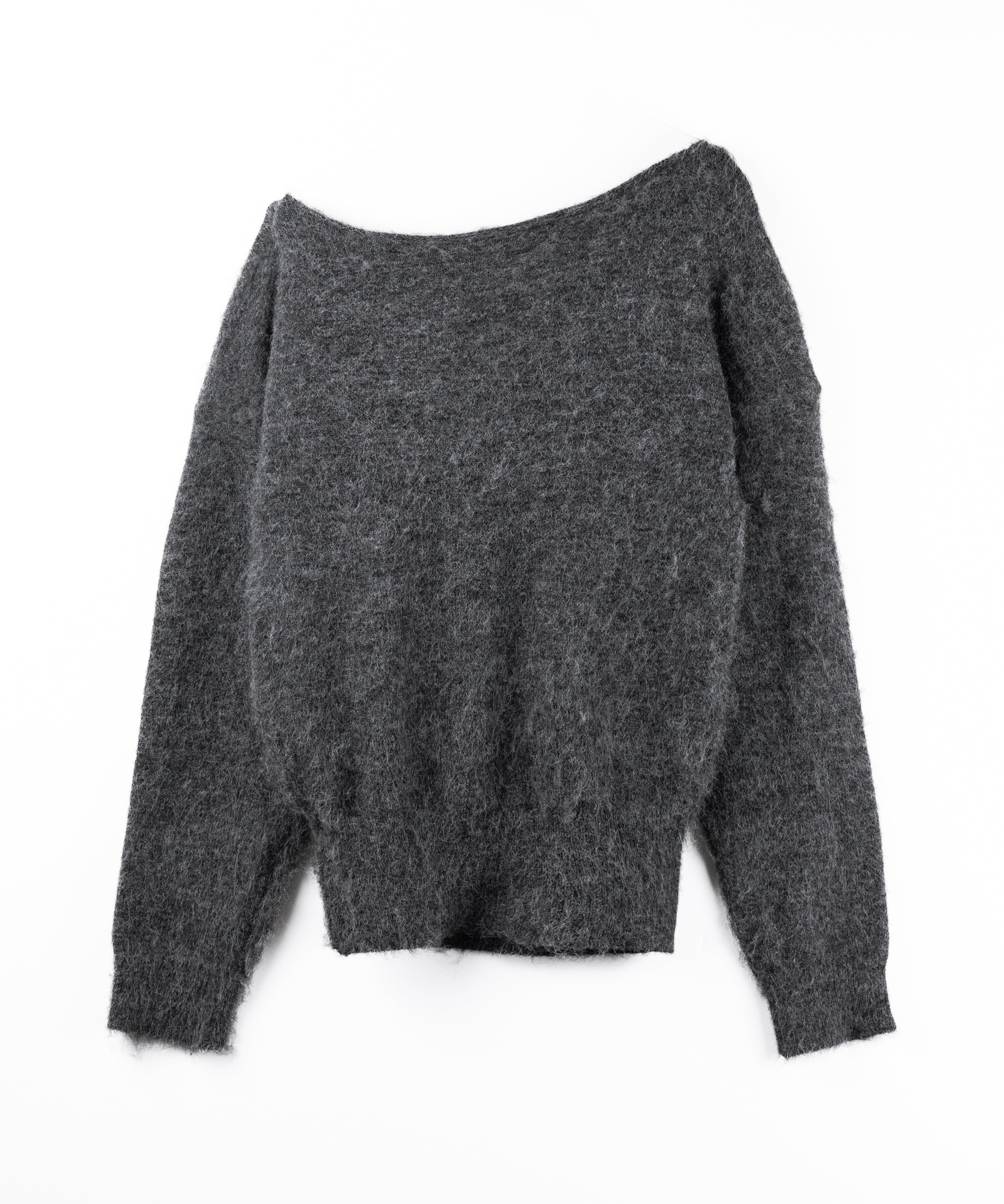 オフショルダーレディニットミニワンピース ／ off shoulder lady knit mini onepiece