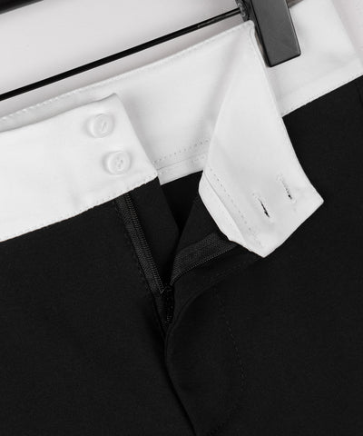 【 ２color ／２size 】バイカラーマイクロミニスパンショートパンツ ／ bicolor micro mini span short pants