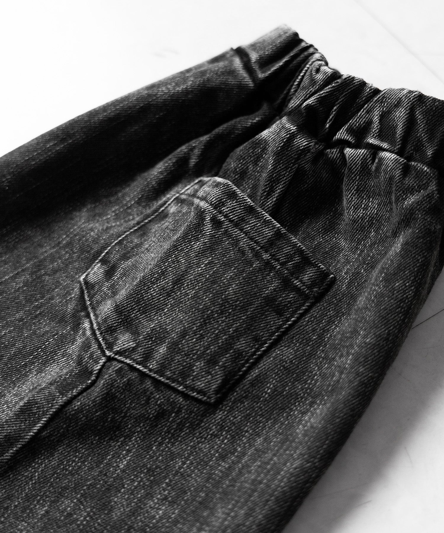 【 セットアップ着用可能 】ヴィンテージケミカルブリーチデニムレッグカバー ／ vintage chemical bleach denim leg cover