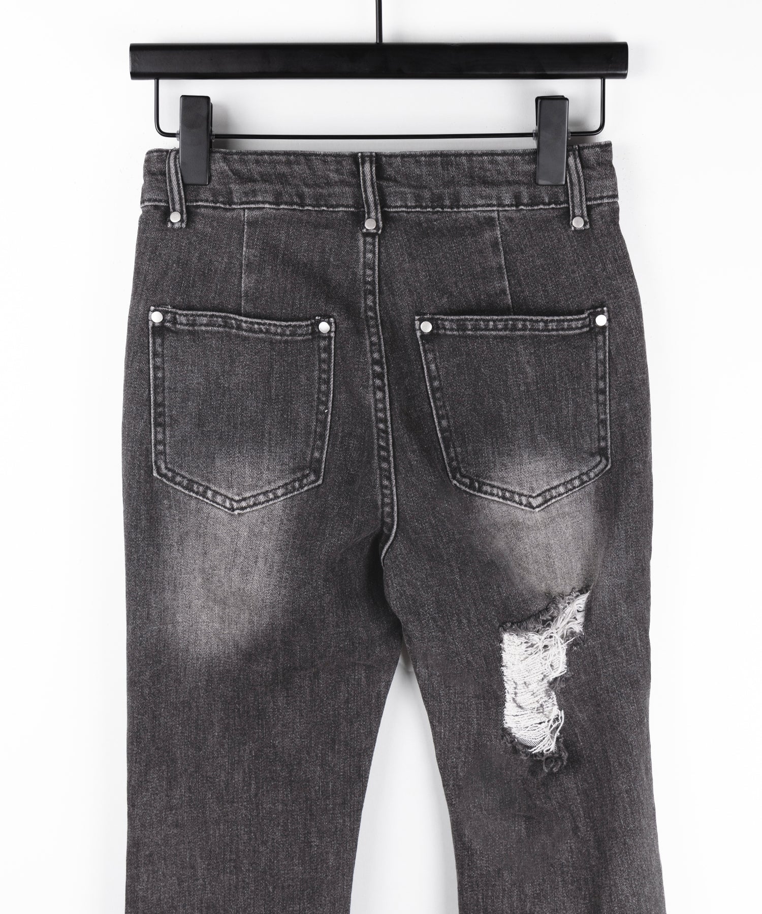 クラッシュダメージヴィンテージフレアデニム ／ crush damage vintage flare denim