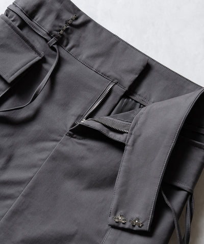【 ２WAY 】３ストラップリボンカーゴミニスカート ／ three strap ribbon cargo mini skirt