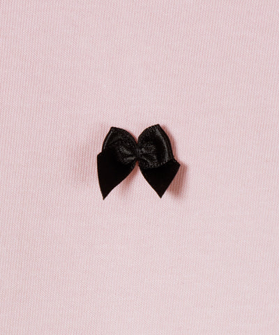 【 ４color 】ミニリボンバレエコアクロップドＴ ／ mini ribbon ballet core cropped Tee
