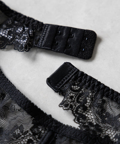 レースリボンストラップガーターベルト ／lace ribbon strap garter belt