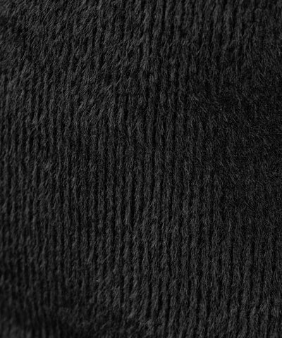 クロスストラップシャギーニットミニワンピース ／ cross strap shaggy knit mini onepiece