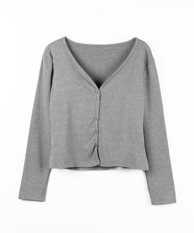 【 ２点セット 】リボンカットソーキャミソール ＋ カーディガンセット ／ribbon cutsew camisole + cardigan SET