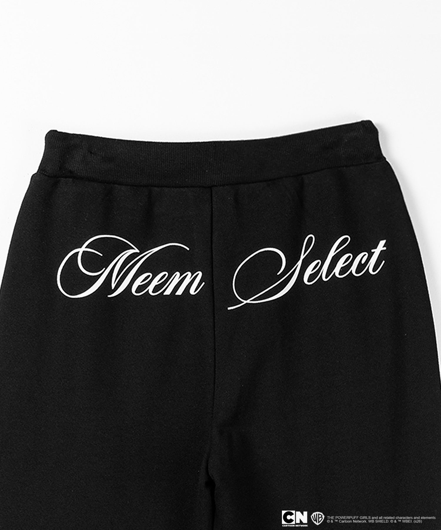 【THE POWERPUFF GIRLS】パワーパフガールズバックレタリングロゴスウェットフレアパンツ / back lettering logo sweat flare pants【 セットアップ着用可能 】
