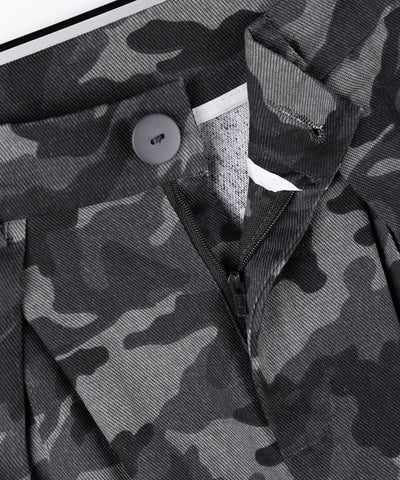 【 ２color ／ ４size 】ダブルタックヴィンテージカモフラージュワイドパンツ ／ double tuck vintage camouflage wide pants