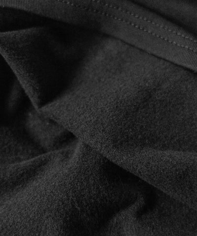 【 裏起毛 】ファーカラーヘンリーネックトップス ／ urakimo fur collar henley neck tops