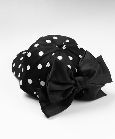 ドットバックリボンキャップ ／ DOT back ribbon CAP