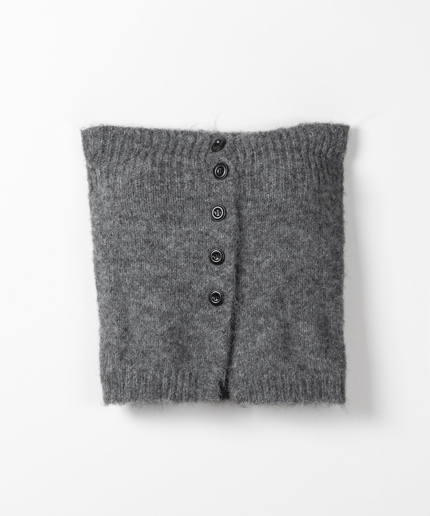 【 ２点セット 】ニットボタンビスチェ ＋ロングカーディガンセット ／ knit button bustier + long cardigan set