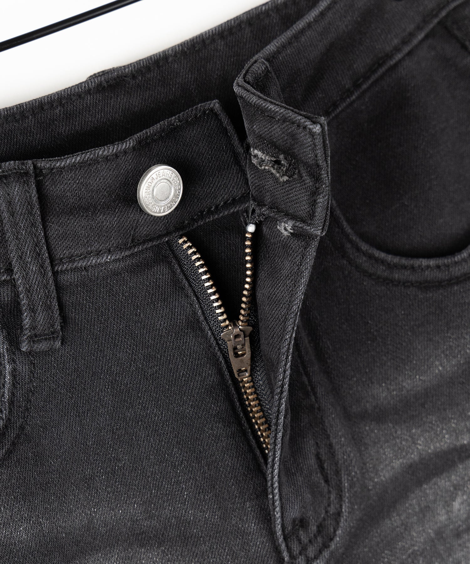 ハイウエストストレッチデニムタイトショートパンツ ／ high wast stretch denim tight short pants