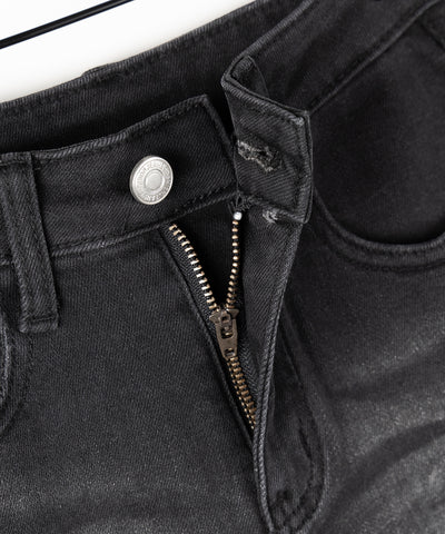 ハイウエストストレッチデニムタイトショートパンツ ／ high wast stretch denim tight short pants