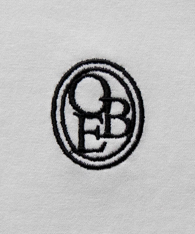 OBE刺繍 ミニロゴ長袖Ｔシャツ【 韓国製 】