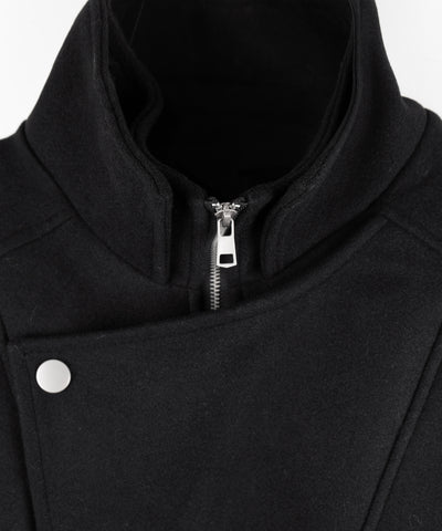 ウールライクベルテッドオーバーコート ／ wool like belted over coat