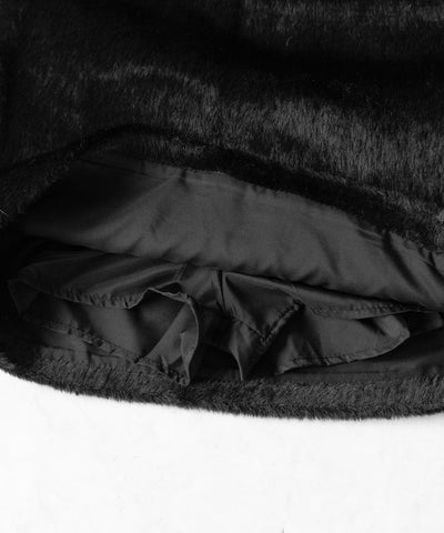 ハイウエストシャギータイトミニスカート ／ high waist shaggy tight mini skirt