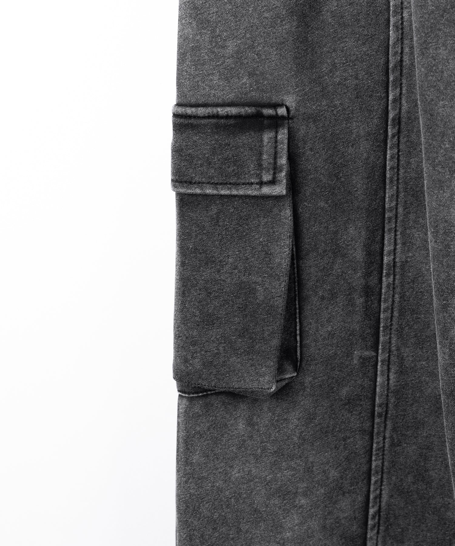 ピグメントヴィンテージヘビーワイドカーゴスウェットパンツ ／ pigment vintage heavy wide cargo sweatpants
