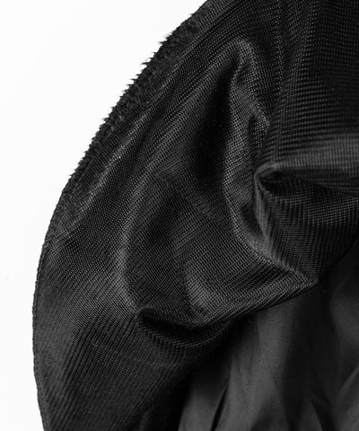 【 インパン裏地付き 】ポンポン付ファーフレアミニスカート ／ ponpon fur flare mini skirt