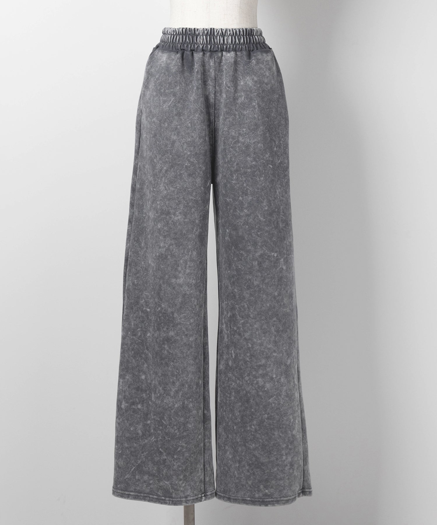 【 セットアップ 】ピグメントヴィンテージショートパーカー ＋ ワイドパンツ SET ／ pigment vintage short hoodie + wide pants SET