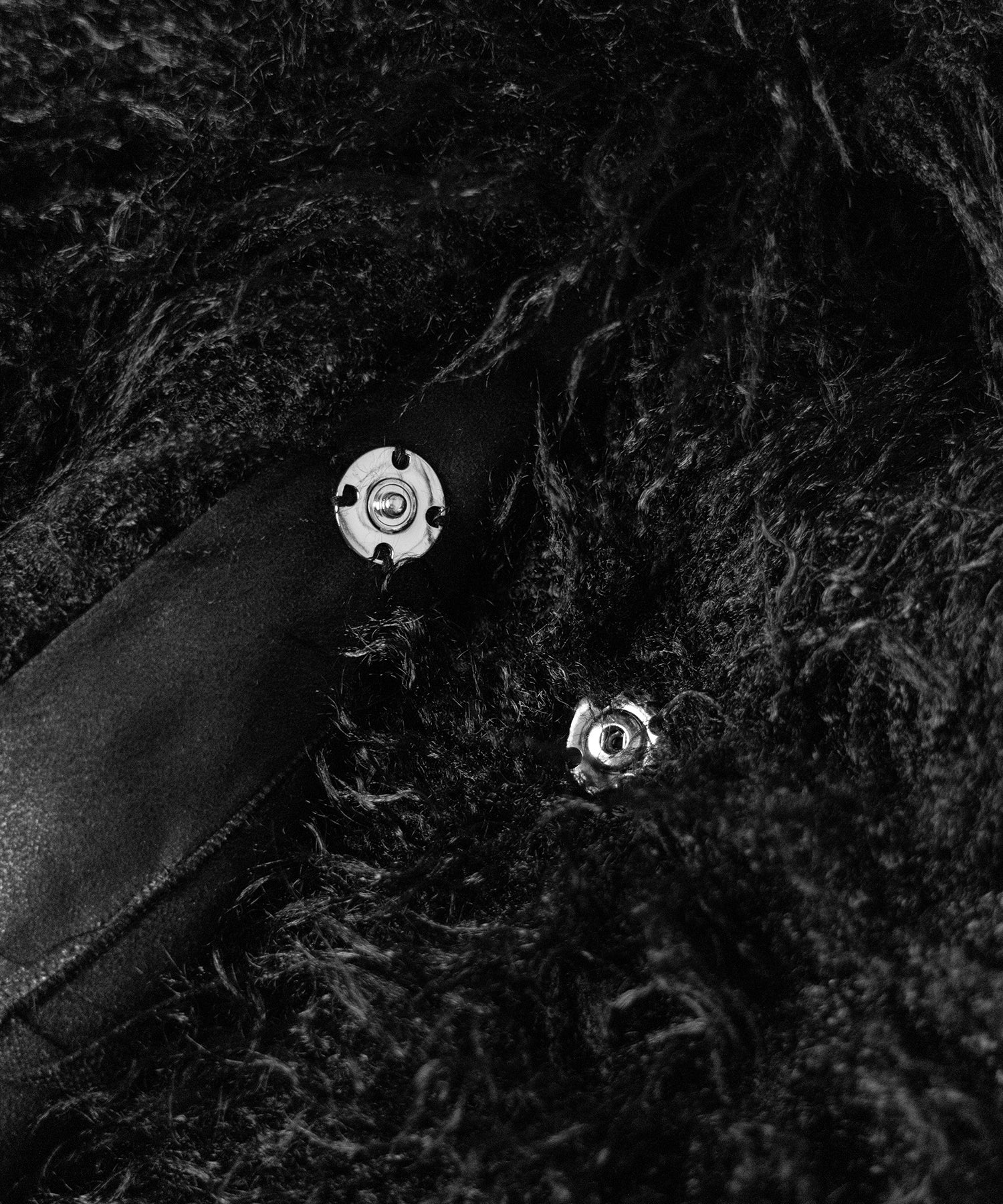 シャギーフェイクファーレディミドルコート ／ shaggy fake fur lady middle coat