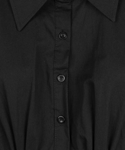 ダブルレースアップリボンシャツ ／ double lace up ribbon shirts