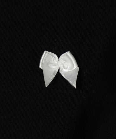 【 ４color 】ミニリボンバレエコアクロップドＴ ／ mini ribbon ballet core cropped Tee