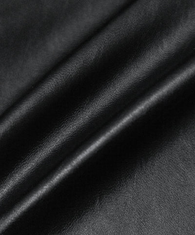 【 選べる４size ／ ２color 】２WAY サイドラインフェイクレザーワイドパンツ ／ ２WAY Sideline fake leather wide pants