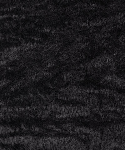 【 ３color 】クロスネックシャーリングリボンシャギートップス ／ cross neck shirring ribbon shaggy tops