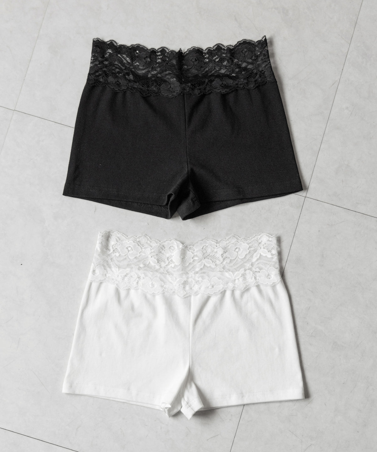 レースレイヤードインナーパンツ ／ Lace layered inner pants